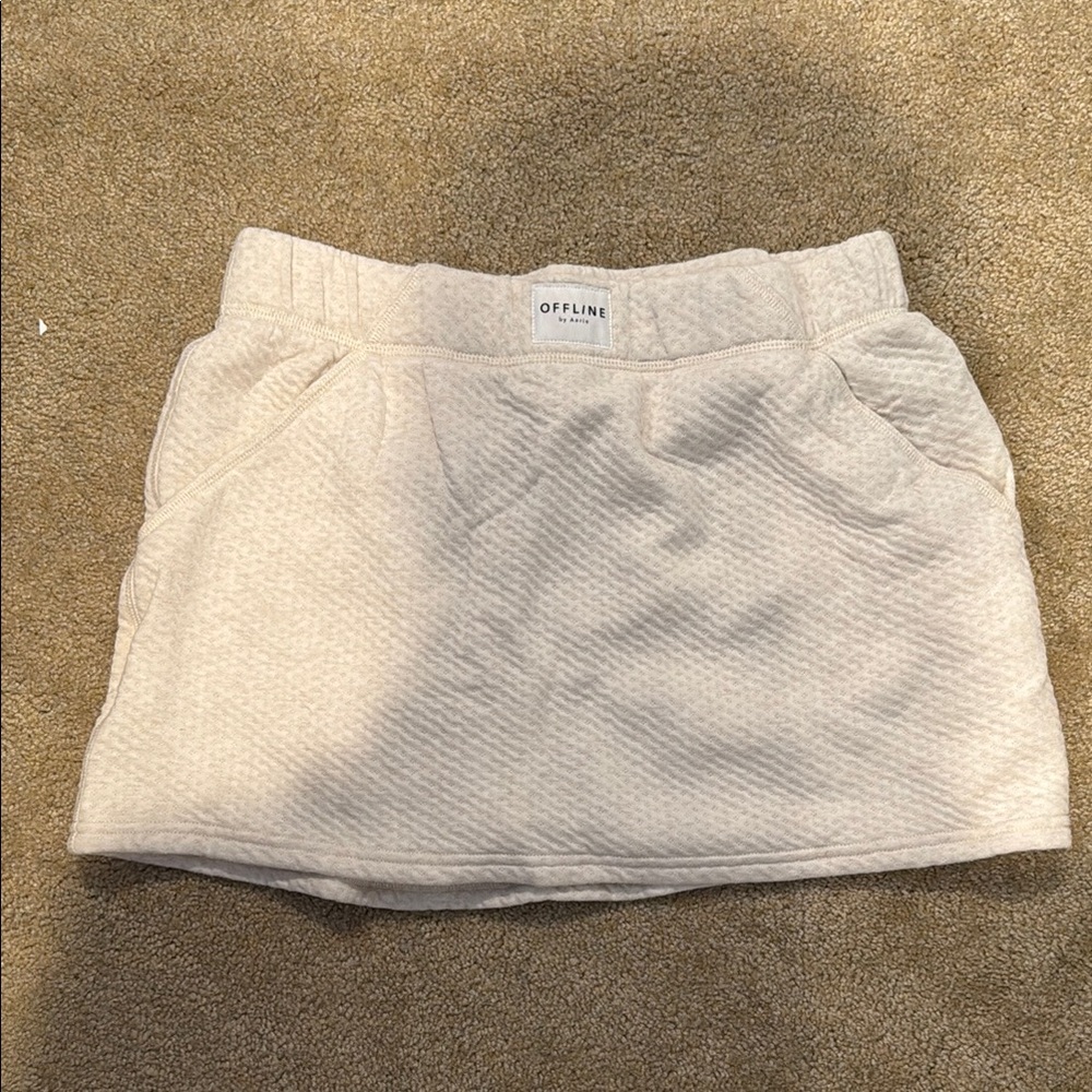 Cream Skirt